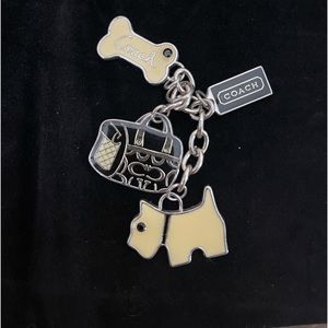 Authentic Coach Key Chain Charms